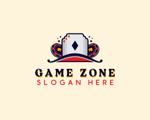 Poker Casino Gambler logo design