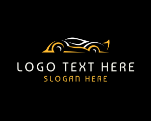 Fast Car - Automotive Car Racing logo design