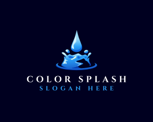 Natural Clean Water logo design