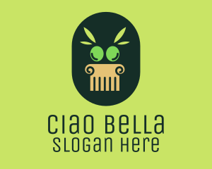 Italian - Greek Green Olives logo design