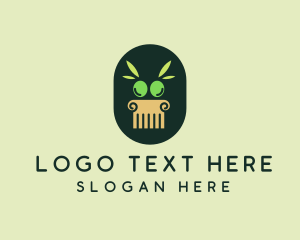 Olive - Greek Green Olives logo design