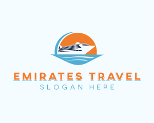 Yacht Sea Travel logo design