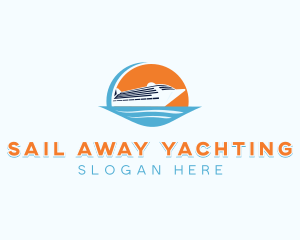 Yacht Sea Travel logo design