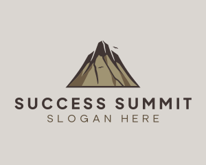 Summit Mountain Peak logo design