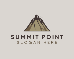 Summit Mountain Peak logo design