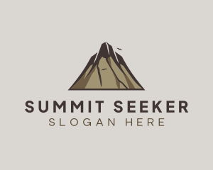 Summit Mountain Peak logo design