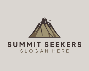 Summit Mountain Peak logo design