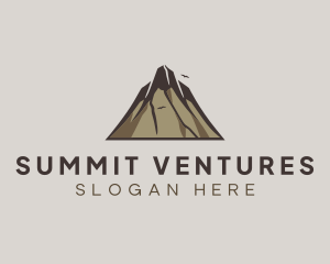 Summit Mountain Peak logo design