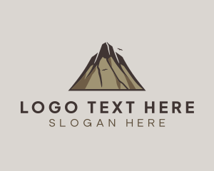 Trip - Summit Mountain Peak logo design