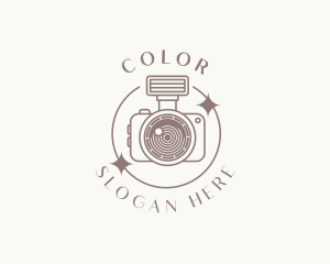 Simple Camera Photography Logo