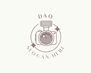 Simple Camera Photography Logo