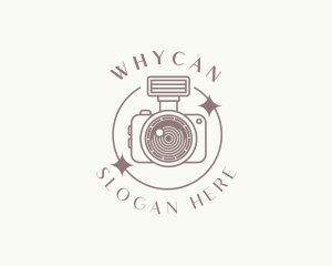 Simple Camera Photography Logo
