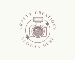 Hobby - Simple Camera Photography logo design