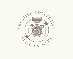 Simple Camera Photography logo design