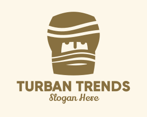 Turban - Desert Turban Man logo design