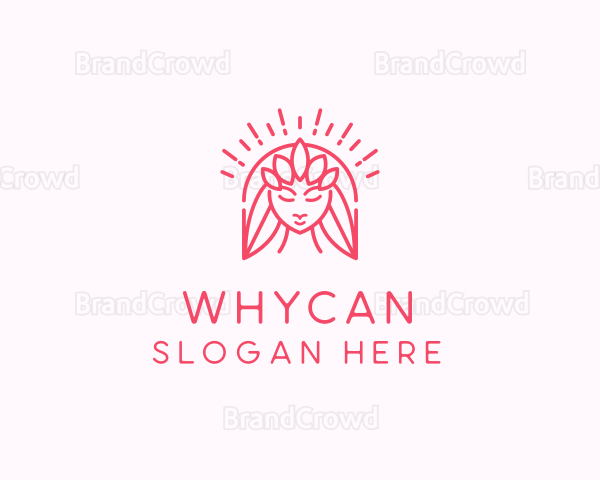 Female Hair Salon Logo