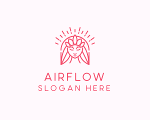 Female Hair Salon logo design