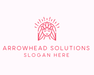 Female Hair Salon logo design