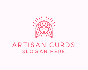 Female Hair Salon logo design