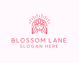 Female Hair Salon logo design