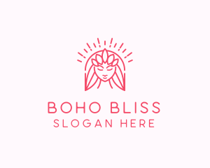 Female Hair Salon logo design