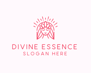 Deity - Female Hair Salon logo design