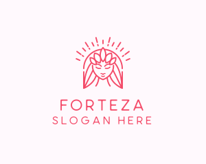 Female Hair Salon logo design