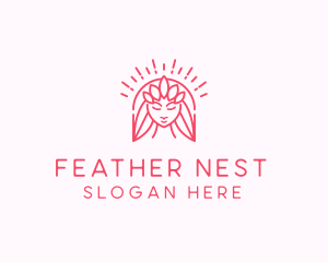 Female Hair Salon logo design