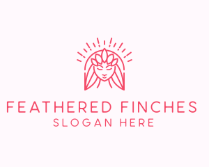 Female Hair Salon logo design