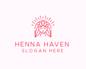 Female Hair Salon logo design