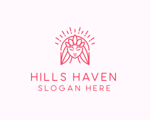 Female Hair Salon logo design