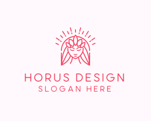 Female Hair Salon logo design