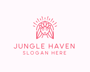 Female Hair Salon logo design