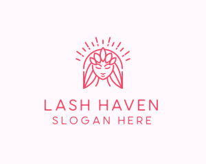 Female Hair Salon logo design