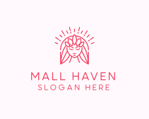 Female Hair Salon logo design