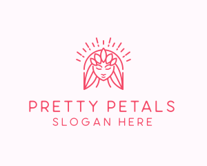 Female Hair Salon logo design