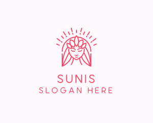 Female Hair Salon logo design