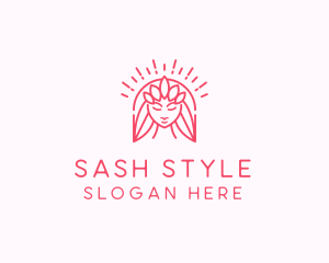 Female Hair Salon logo design