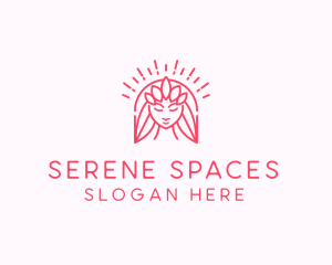 Female Hair Salon logo design