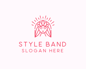 Female Hair Salon logo design