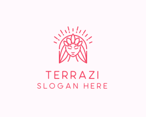 Female Hair Salon logo design