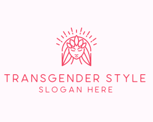 Female Hair Salon logo design