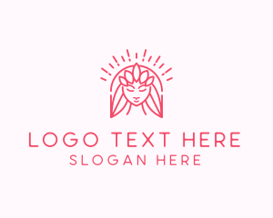 Teen - Female Hair Salon logo design