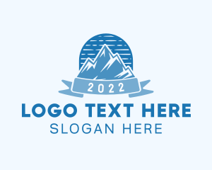 Outdoor - Blue Mountain Adventure logo design