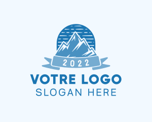 Mountaineer - Blue Mountain Adventure logo design