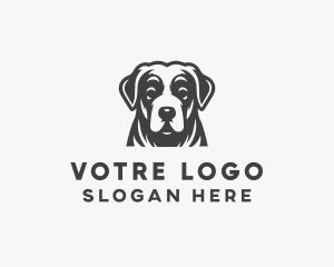 Domesticated Animal - Dog Pet Animal logo design