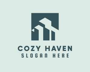 Condominium Hotel City Skyscraper logo design