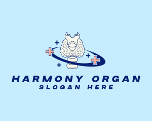 Organ - Medical Thyroid Gland logo design