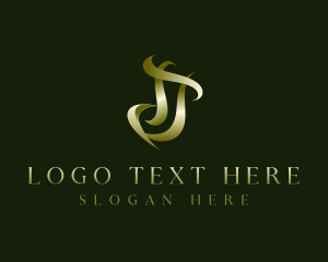 Letter J - Boutique Luxury Letter J logo design