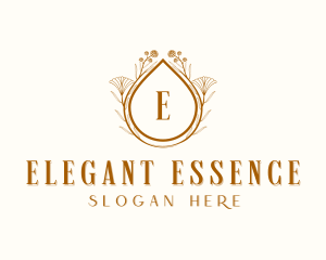 Elegant Floral Wedding logo design